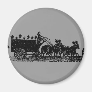 Funeral Procession Magnet