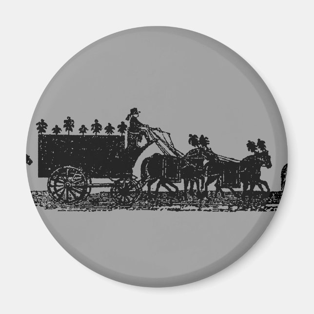 Funeral Procession Magnet (Front)