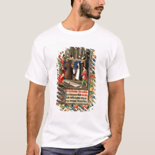 Funeral procession with grave-diggers T-Shirt