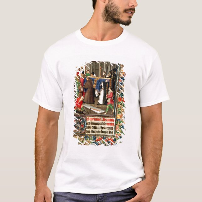 Funeral procession with grave-diggers T-Shirt (Front)