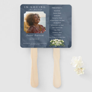 Funeral Program Fan – Memorial Keepsake