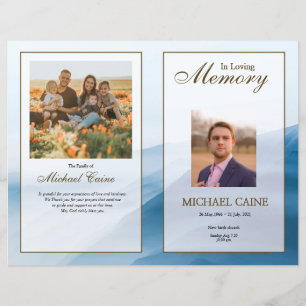 Funeral Program Template