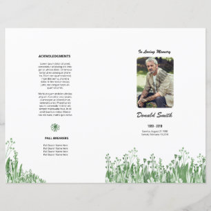 Funeral Program Template