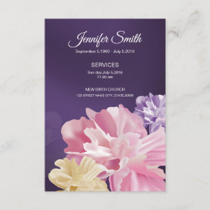 Funeral Program Template