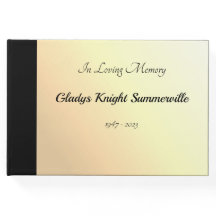 Funeral Service Guestbook | Eternal Sunset