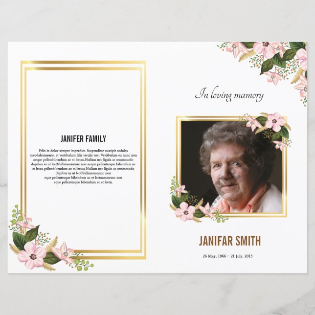Funeral Template (Front)