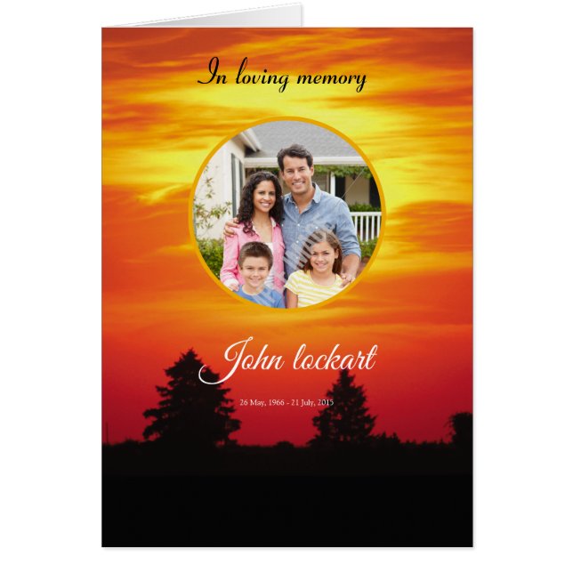 Funeral Template Brochure (Front)