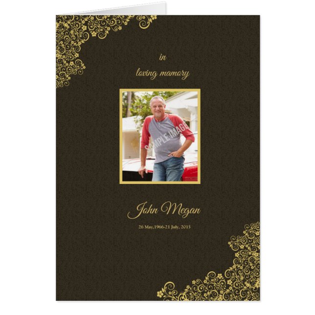 Funeral Template Brochure (Front)