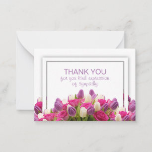 Funeral Thank You Card
