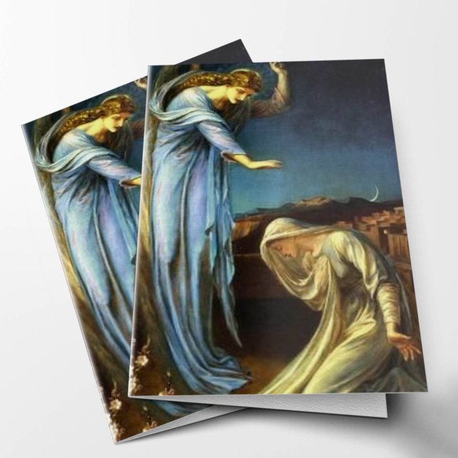 Funeral Thank You Cards | Annunciation 01 (Annunciation Catholic Religious Condolence Sympathy Bereavement Funeral Thank You Card)