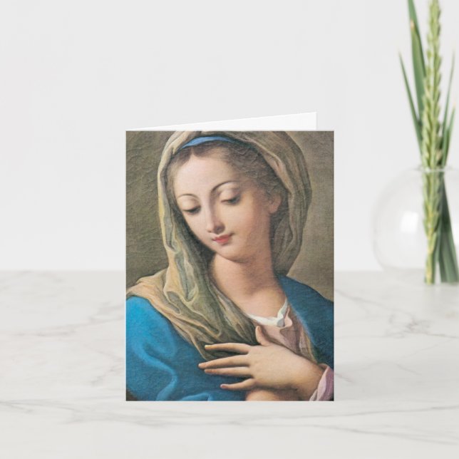 Funeral Thank You Cards | Beautiful Mary 3 (Front)