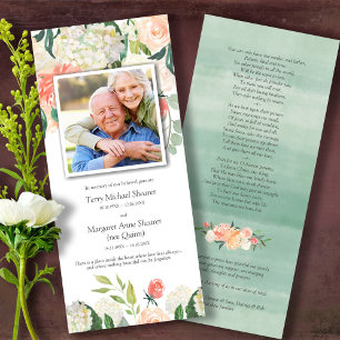 Funeral Thank You Cards   Floral Meadow 1