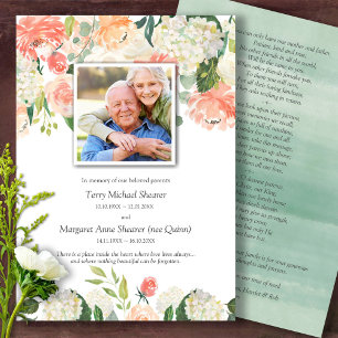 Funeral Thank You Cards   Floral Meadow 3