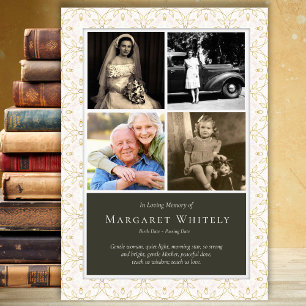 Funeral Thank You Cards   Loving Remembrance