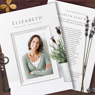 Funeral Thank You Cards   Simply Elegant