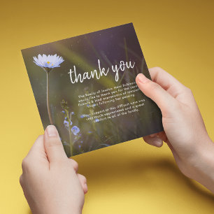 Funeral Thank You Daisy Flower