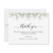 Funeral Thank You Note, Airy Greenery