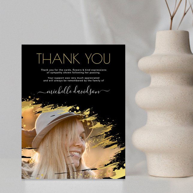 Funeral Thank You Note Card (Creator Uploaded)