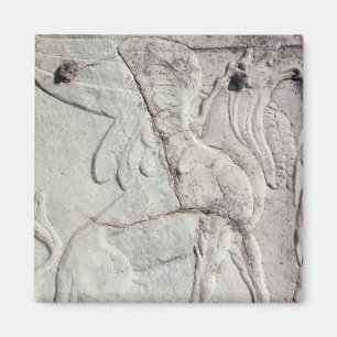 Funeral urn with carved relief of a Griffin Magnet
