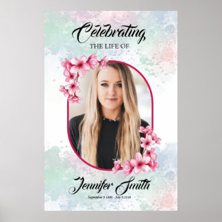 Funeral Welcome Sign Template
