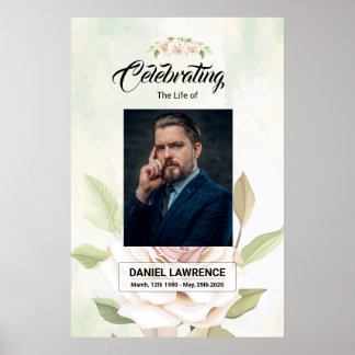 Funeral Welcome Sign Template