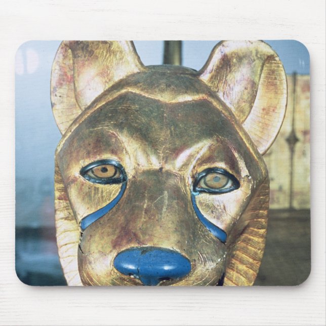 Funerary bedhead in the form of a lion mouse pad (Front)
