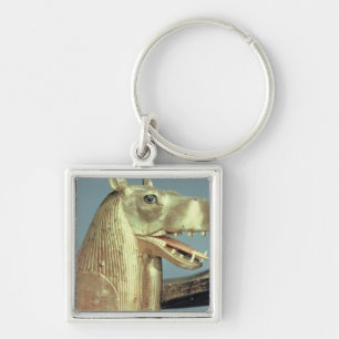 Funerary bedhead in the form of the goddess key ring