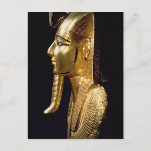 Funerary mask of Psusennes I Postcard