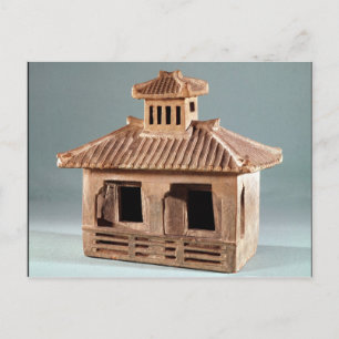 Funerary model of a house, Han Dynasty Postcard