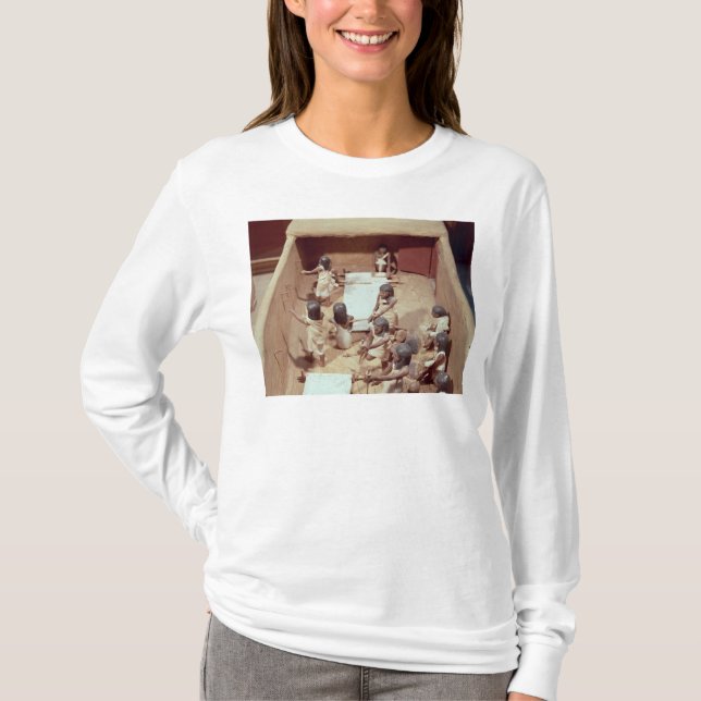 Funerary model of a textile workshop T-Shirt (Front)