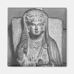 Funerary relief of a female figure, from Palmyra Magnet