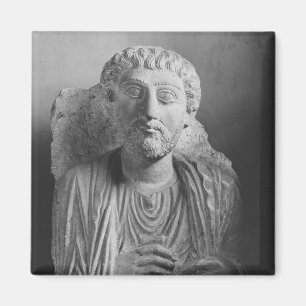 Funerary relief of a male figure, from Palmyra Magnet