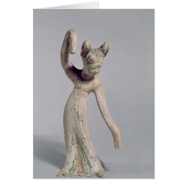 Funerary statue of a dancer, Tang Dynasty (Front)