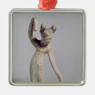 Funerary statue of a dancer, Tang Dynasty Metal Ornament