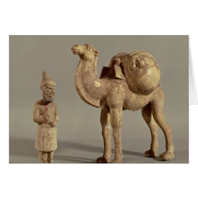 Funerary statuettes of a laden camel (Front Horizontal)