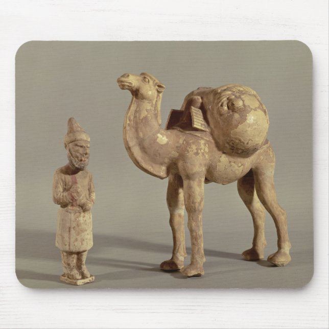 Funerary statuettes of a laden camel mouse pad (Front)