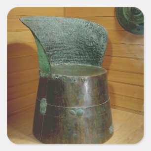 Funerary throne, Villanovan period, 1st half 7th c Square Sticker