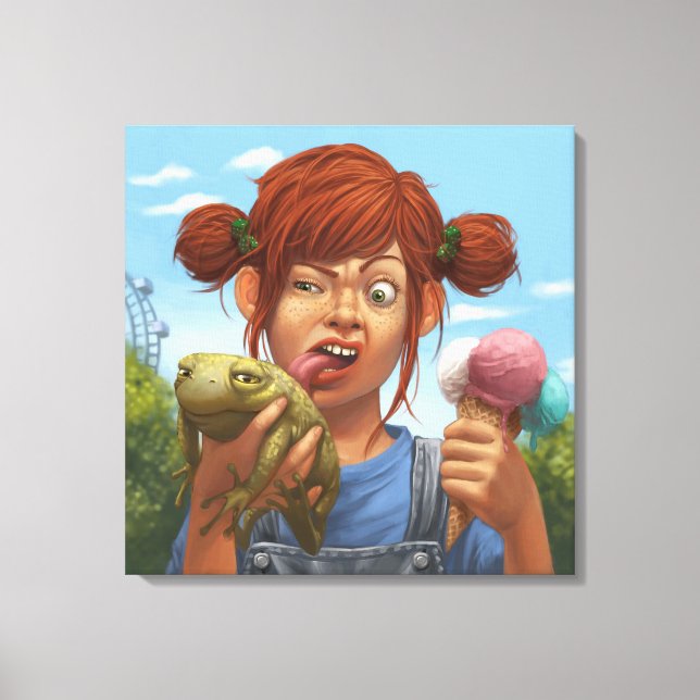 Funfair Canvas Print (Front)