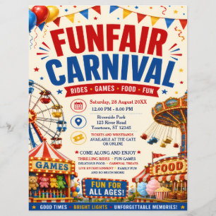 Funfair Carnival Flyer