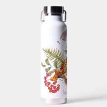 Fungal Forest Botanical Water Bottle