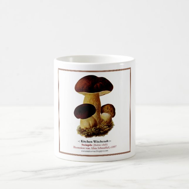 fungi #2 coffee mug (Center)