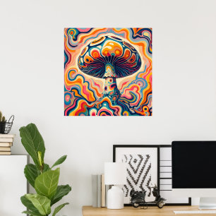 Fungi Dreamscape Poster