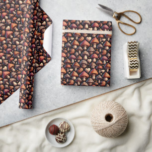 Fungi Family Wrapping Paper