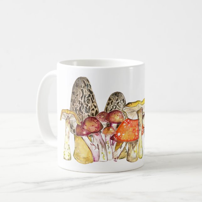 Fungi Forager Mug (Front Left)
