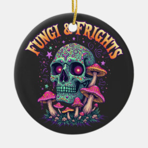 Fungi & Frights Ceramic Ornament
