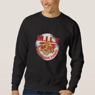 Fungi Joke Mushroom Graphic Design Sweatshirt