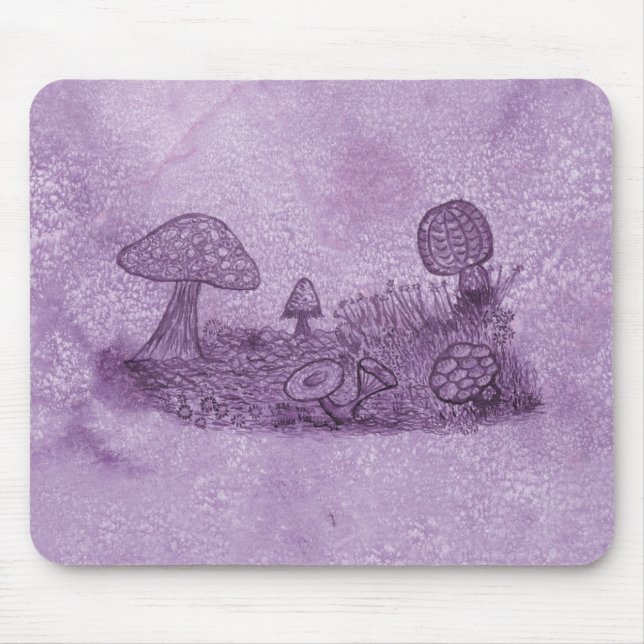 Fungi Meadow Mousepad (Front)