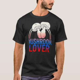 Fungi Mushroom Growing Fungus Botanical Plant Vin T-Shirt