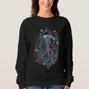 Fungus Magic Psilocybin Mushrooms Octopus Graphic Sweatshirt