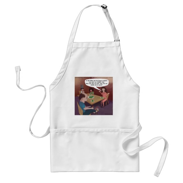 FunGuy ToedStools For Dinner Funny Standard Apron (Front)